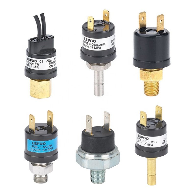 LEFOO LF08 High Low Small Size Multi Purpose Mechanical Pressure Control Switch For HVAC